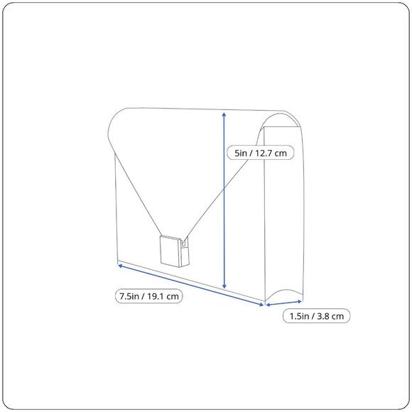 Hype Bags Women's Metallic Pewter Leather Rabbit Fur Wristlet Sz M - Picture 11 of 11